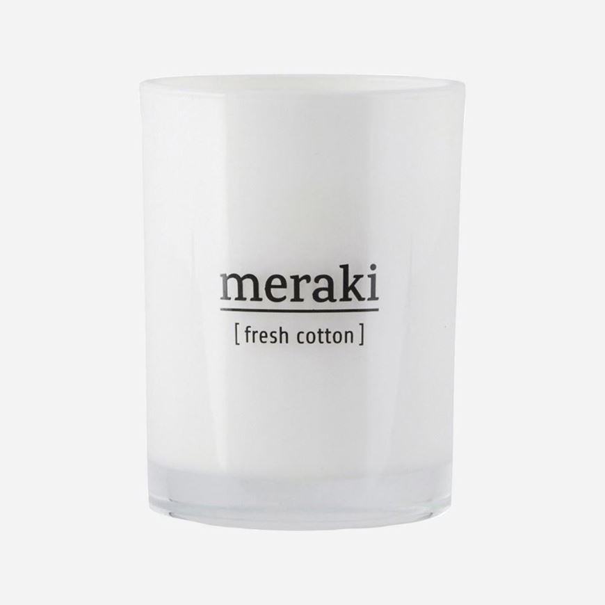 Meraki, duftlys med en forfriskede aroma.