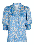 Neo Noir Bluse Diana Flower Blur