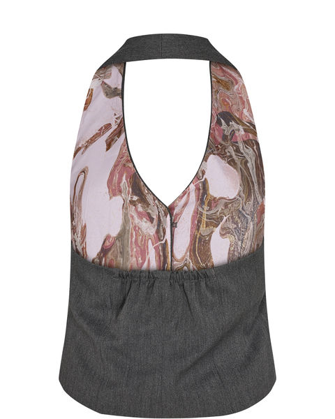 MOS MOSH Donia Rinna Vest Clay