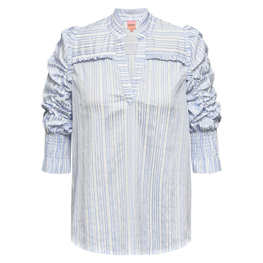 Duckert Co Gossia Bluse Trine Go G1673 BLUE STRIPE Duckert Og 