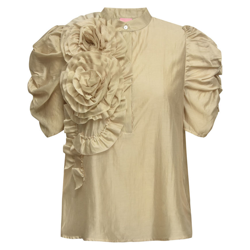 Duckert Co Gossia Bluse Annsofi Go G1805 CHAMPANGE Duckert Og 