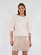 Neo Noir Bluse Lorranie Brocade