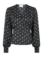 Neo Noir Bluse Merry Retro Dot