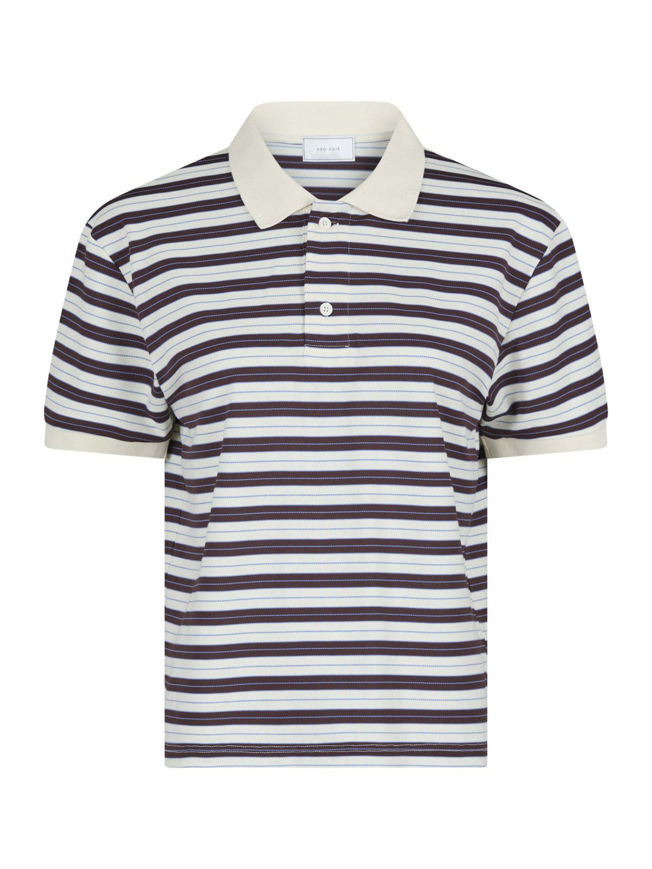 Neo Noir Polo Beta Stripe