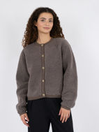 Neo Noir Cardigan Limo Fluffy