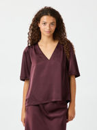 Neo Noir Bluse Largo Heavy Sateen