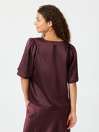 Neo Noir Bluse Largo Heavy Sateen