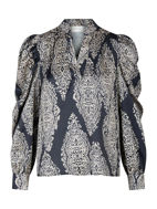 Neo Noir Bluse Rosslyn Paisley Drop