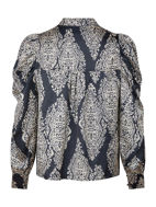 Neo Noir Bluse Rosslyn Paisley Drop