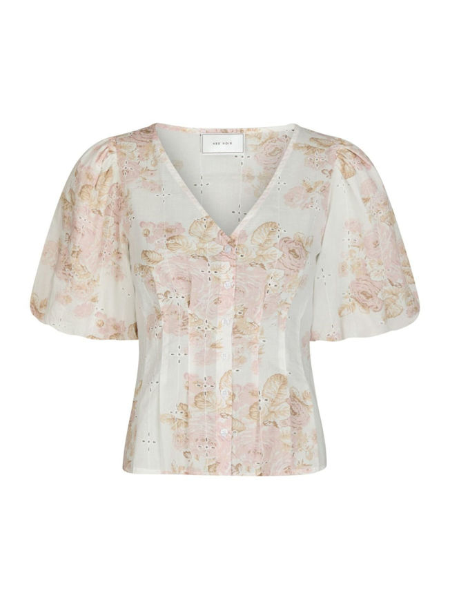Neo Noir Bluse Timra Emb Rose