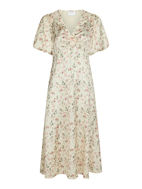 Neo Noir Kjole Illana Flower Print