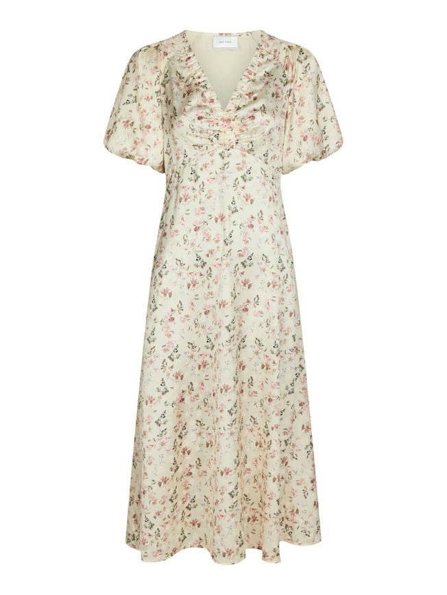 Neo Noir Kjole Illana Flower Print
