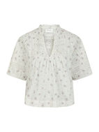 Neo Noir Bluse Siama Dobby Flower