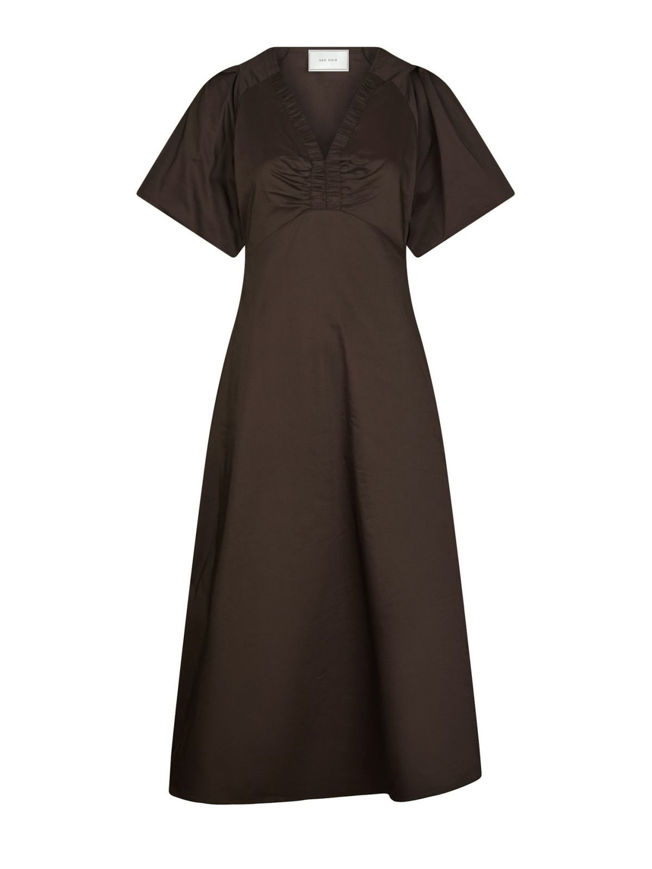 Neo Noir Kjole Illana Poplin