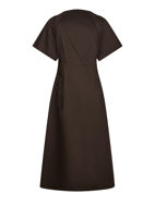 Neo Noir Kjole Illana Poplin
