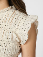 Neo Noir Top Taris Dot