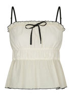 Neo Noir Top Emberly Crepe