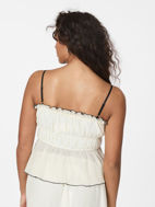 Neo Noir Top Emberly Crepe