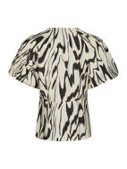 Neo Noir Bluse Irina Graphic Zag