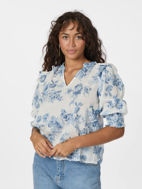 Neo Noir Bluse Davina Flower Flow