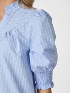 Neo Noir Bluse Diana Stripy Stone