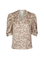 Neo Noir Bluse Roella Graphic Fade