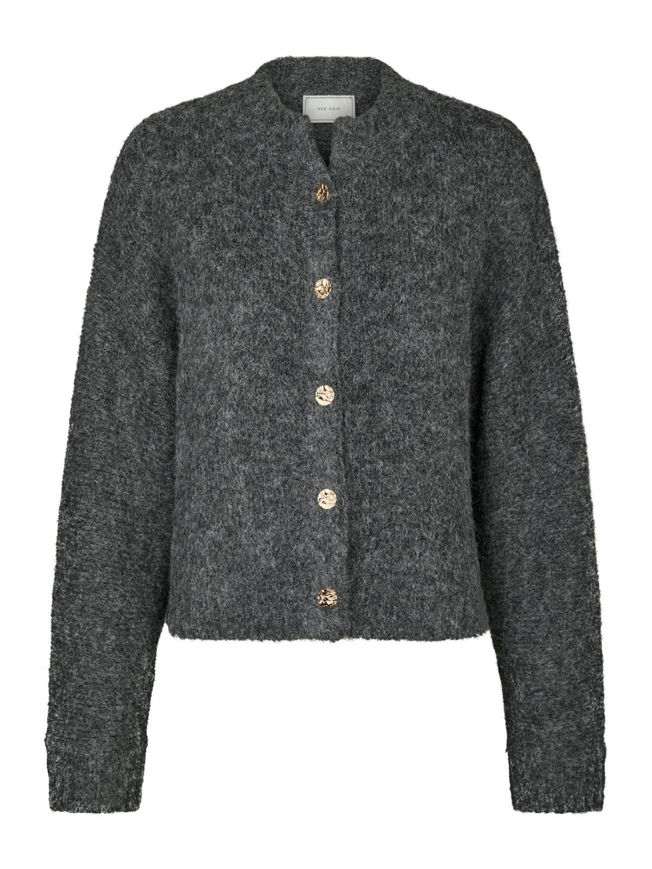 Neo Noir Cardigan Taura Fluffy