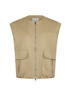 Neo Noir Vest Flo Ballon Twill