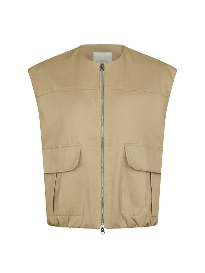 Neo Noir Vest Flo Ballon Twill