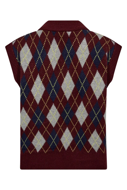 Co'Couture Vest Row Check