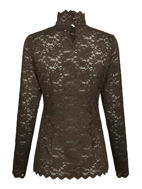 Neo Noir Bluse Liza Laceflower