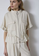 Co Couture Vest Terry