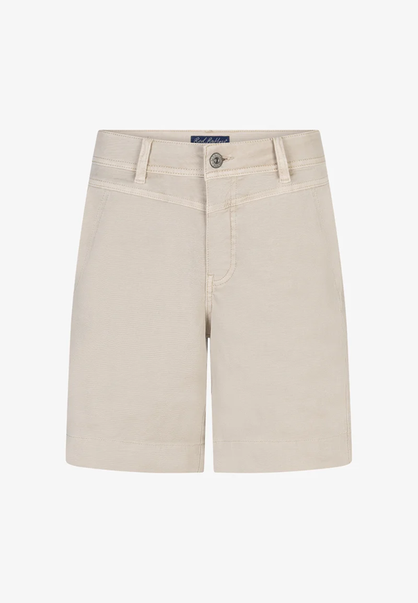 Red Button Shorts Sara
