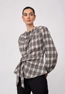Co Couture Bluse Check