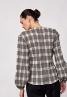 Co Couture Bluse Check