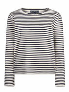 Red Button Bluse Terry