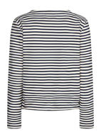Red Button Bluse Terry
