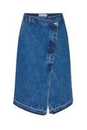 Rabens Denim Nederdel Nicka