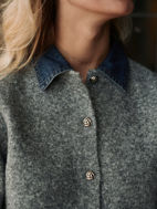 Neo Noir Cardigan Amoria