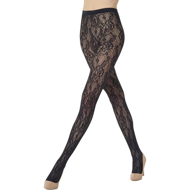 Wolford Tights Infiniti Rose Net