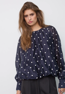 Co Couture DitaCC Dot Blouse