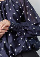 Co Couture DitaCC Dot Blouse