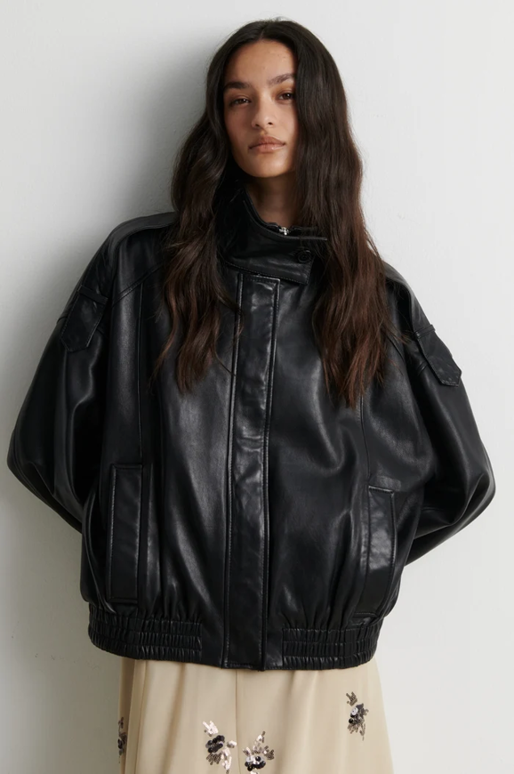 Second Female Aluka Leather Jacket